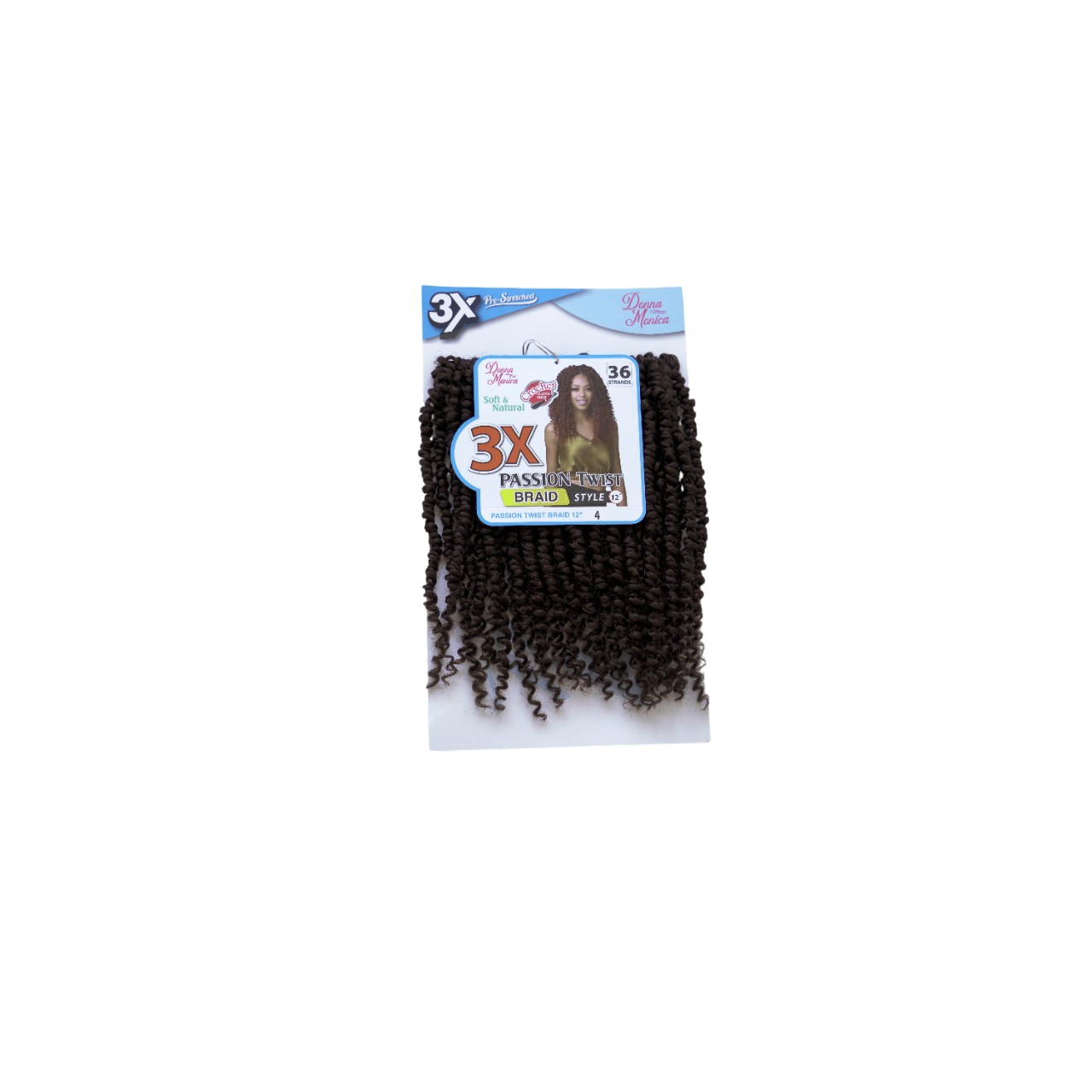 D.M PASSION TWIST BRAID 12'' 3X N4